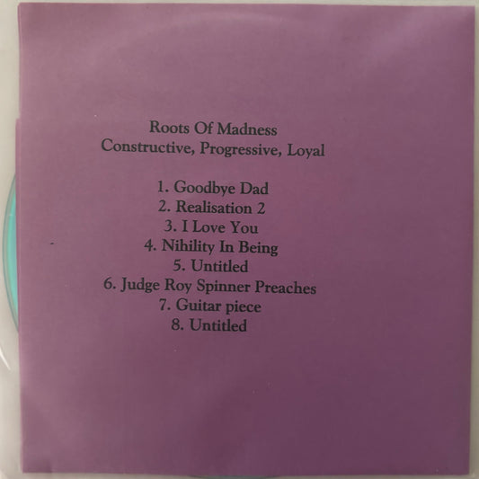 ROOTS OF MADNESS - Constructive, Progressive, Loyal