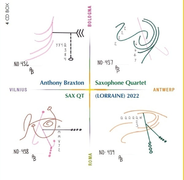 BRAXTON SAXOPHONE QUARTET, ANTHONY - Sax Qt (Lorraine) 2022