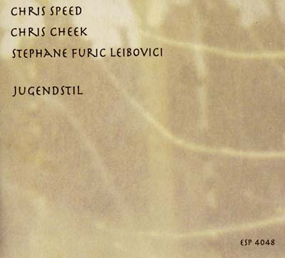 SPEED, CHRIS + CHRIS CHEEK + STEPHANE FURIC LEIBOVICI - Jugendstil
