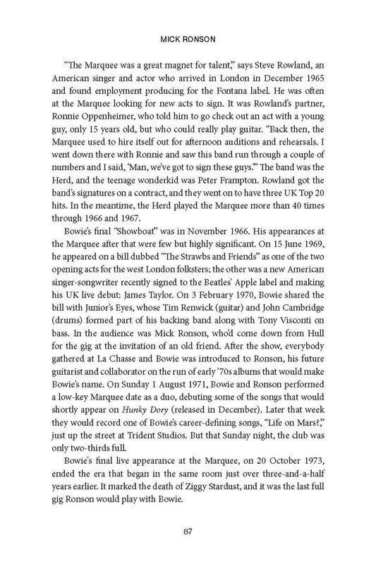 SELLERS, ROBERT. PENDLETON, NICK - Marquee: The Story of the World's Greatest Music Venue