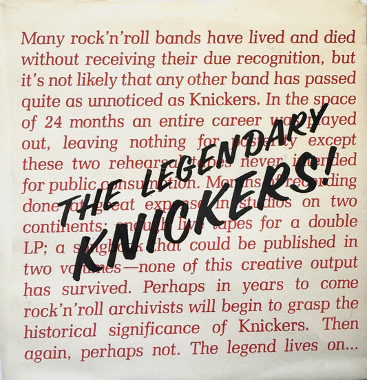 KNICKERS - Drums of Love