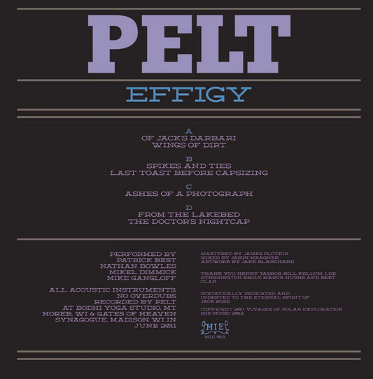 PELT - Effigy