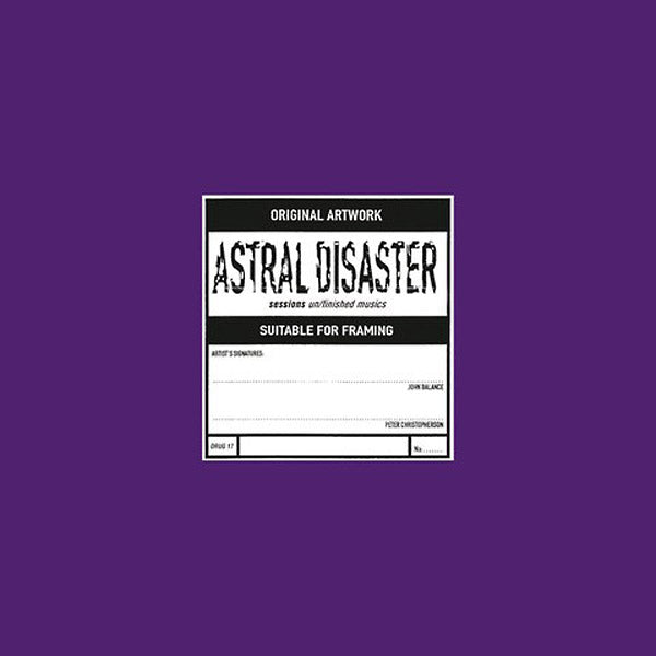 COIL - Astral Disaster Sessions Un/finished Musics