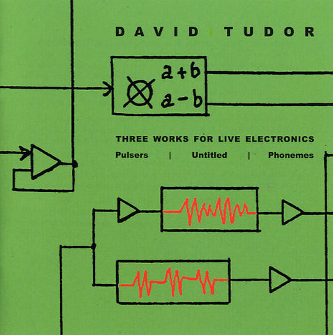 TUDOR, DAVID - Three Works For Live Electronics