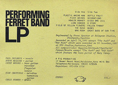 PERFORMING FERRET BAND - Performing Ferret Band