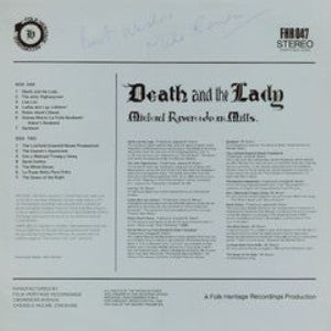 RAVEN AND JOAN MILLS, MICHAEL - Death And The Lady