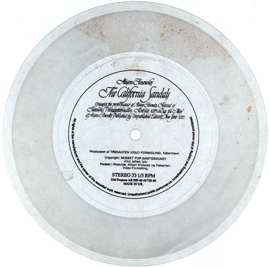 fusetron KNOWLES, ALISON, The California Sandals, 1989