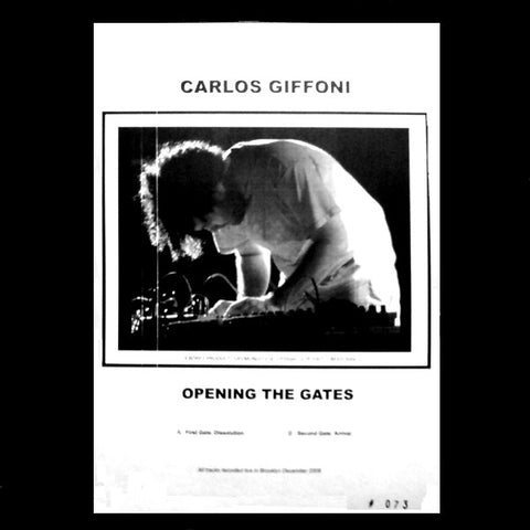 fustron GIFFONI, CARLOS, Opening the Gates