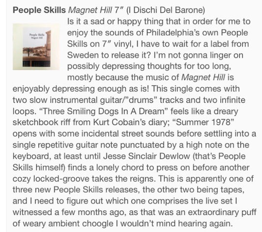 PEOPLE SKILLS - Magnet Hill