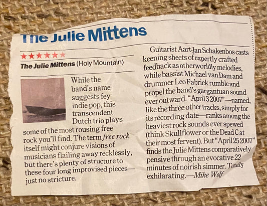 JULIE MITTENS, THE - April/June