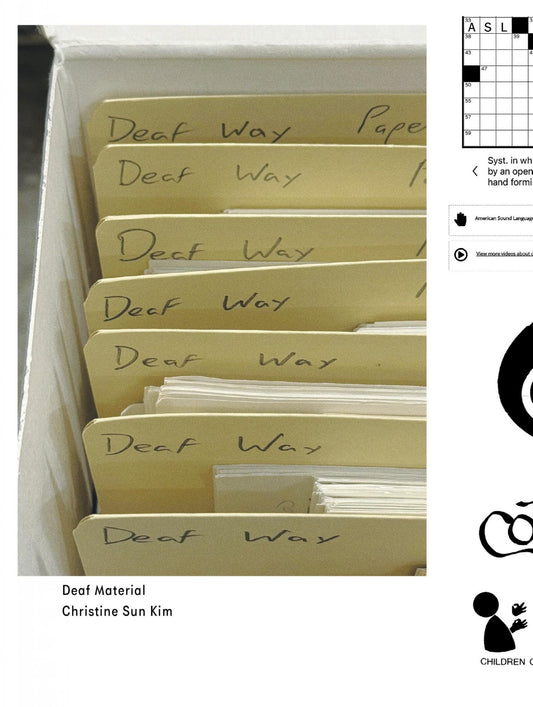 SUN KIM, CHRISTINE - Deaf Material