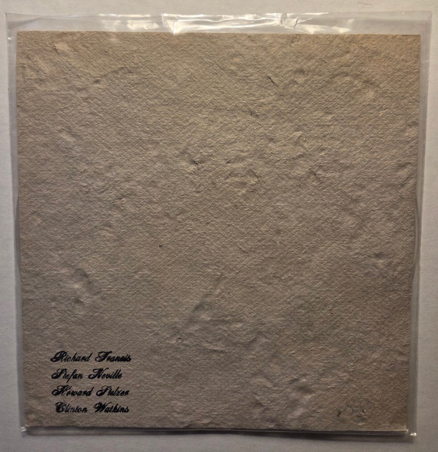 FRANCIS, RICHARD / STEFAN NEVILLE / HOWARD STELZER / CLINTON WATKINS - Francis Neville Stelzer Watkins