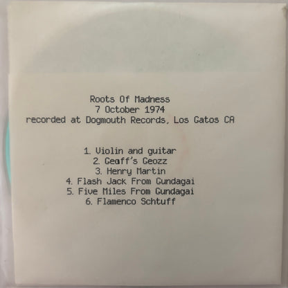 ROOTS OF MADNESS - 7 October 1974