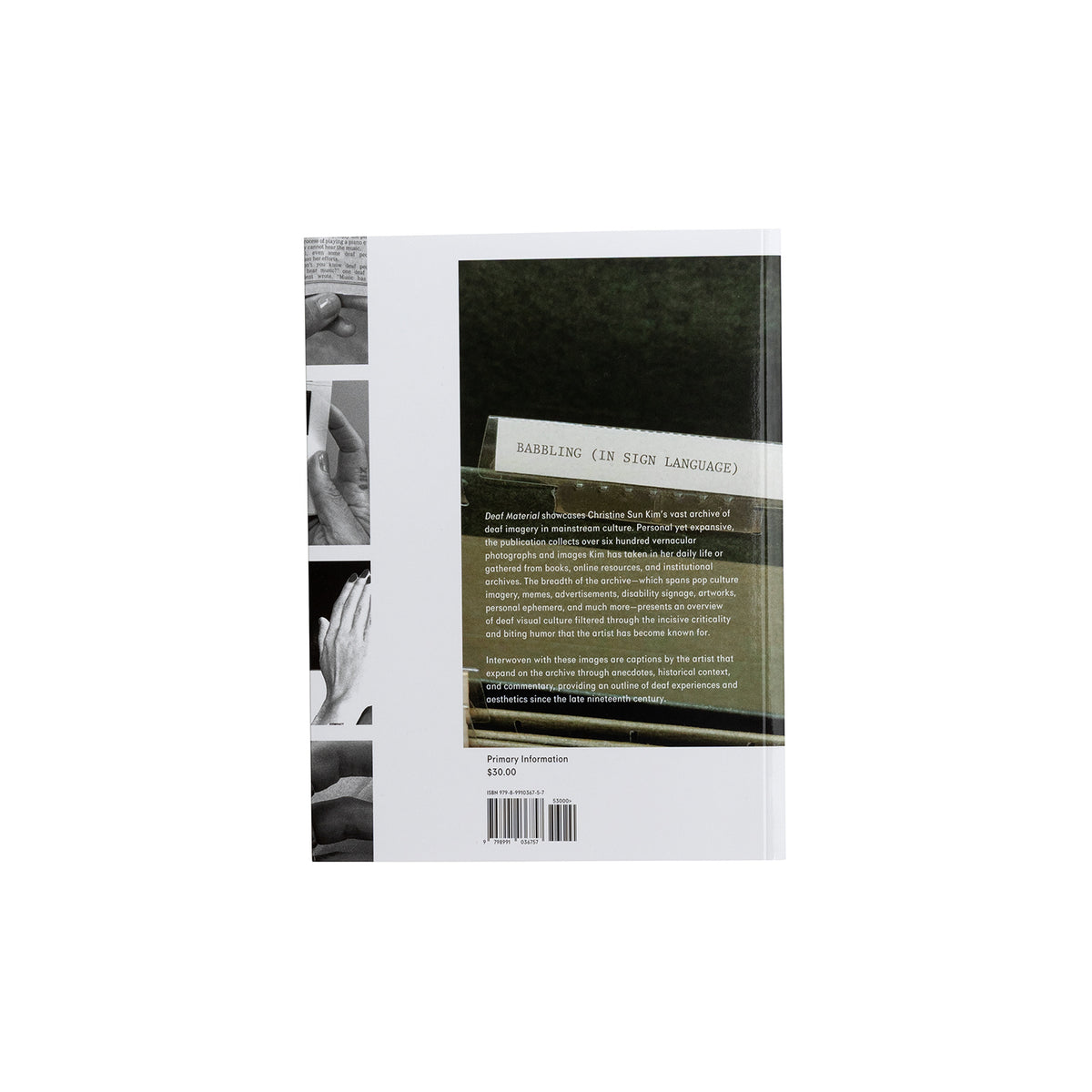 SUN KIM, CHRISTINE - Deaf Material