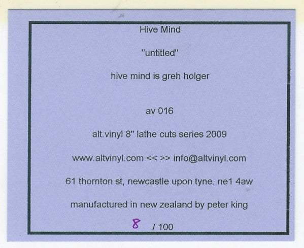 HIVE MIND - Untitled