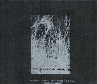 BADGERLORE – Of Things Too Sorrowful To Be Reminded Of And Things Too Beautiful To Possess