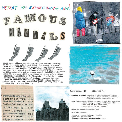 FAMOUS MAMMALS - Instant Pop Expressionism Now!