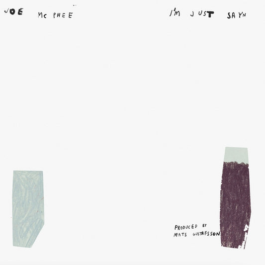 MCPHEE, JOE - I'm Just Say'n
