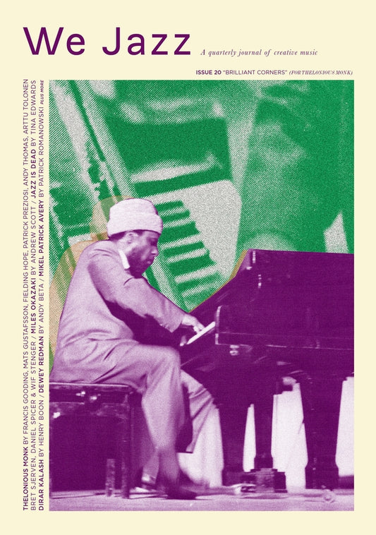 WE JAZZ MAGAZINE - We Jazz Issue 20 Fall 2026: Brilliant Corners