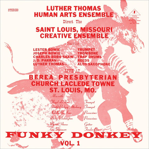 THOMAS HUMAN ARTS ENSEMBLE, LUTHER - Funky Donkey Vol. 1 (1973)