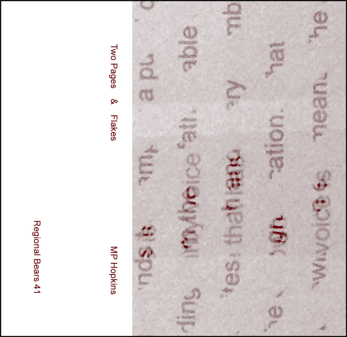 HOPKINS, MP - Two Pages & Flakes