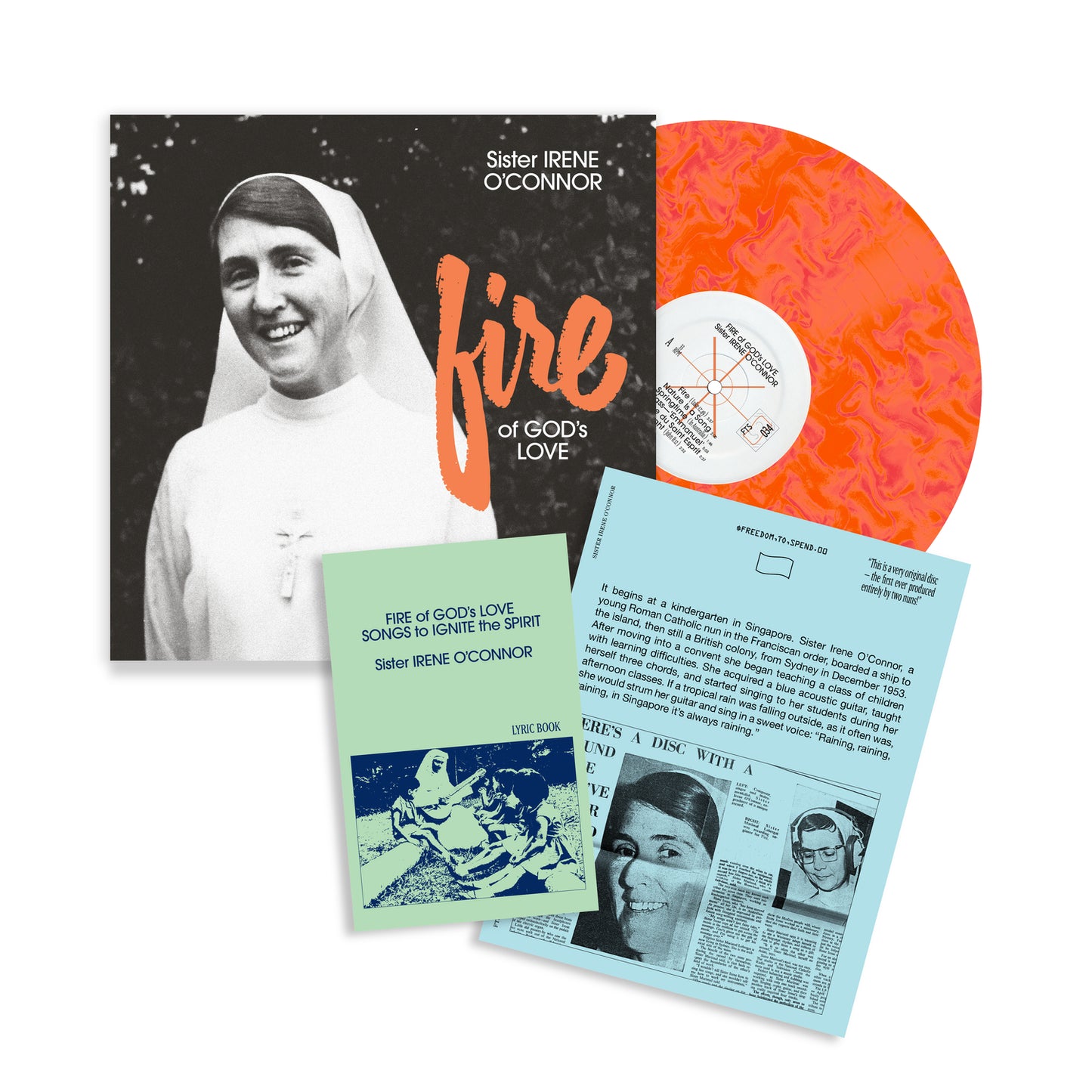 O'CONNOR, IRENE - FIRE OF GOD’S LOVE (Marbled Vinyl)