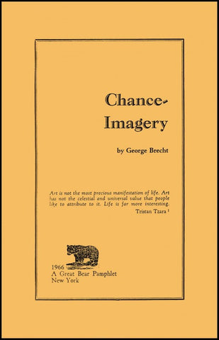 BRECHT, GEORGE - Chance-Imagery