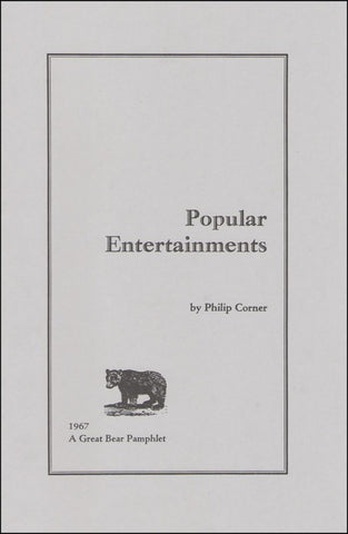CORNER, PHILIP - Popular Entertainments