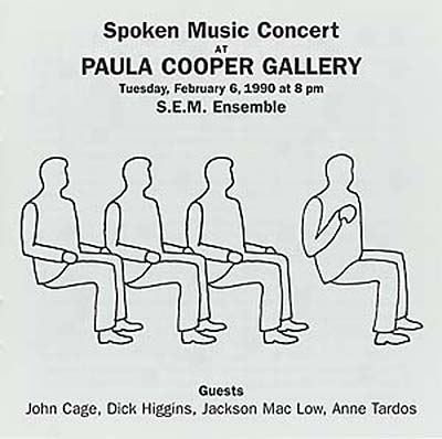 S.E.M. ENSEMBLE - Spoken Music Concert At Paula Cooper Gallery