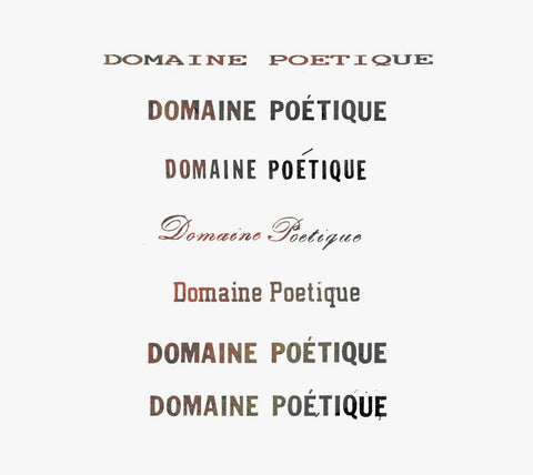 DOMAINE POÉTIQUE - Domaine Poétique