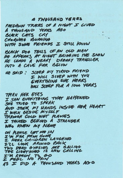 BAG - A Thousand Years / At The Gate