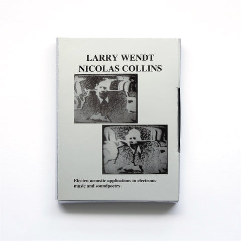 WENDT, LARRY/NICOLAS COLLINS - Slowscan Vol. 3