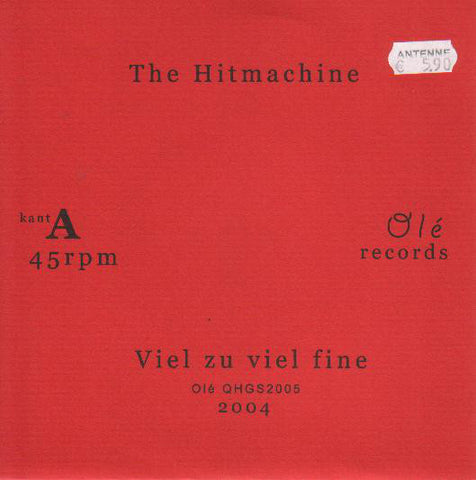 HITMACHINE, THE - Viel Zu Viel Fine/Schönbrunn