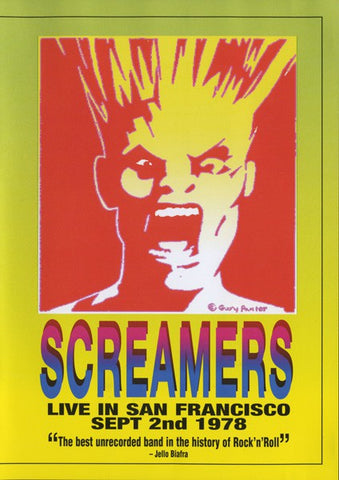 fustron SCREAMERS, Live in 1978 in San Francisco