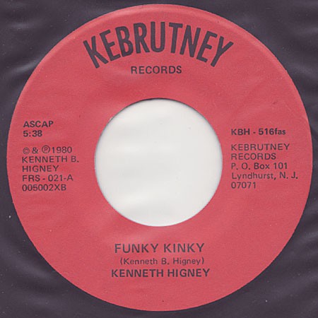 fusetron HIGNEY, KENNETH, Funky Kinky/I Wanna Be King
