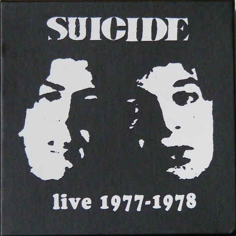 fusetron SUICIDE, Live 1977-1978