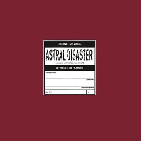 COIL - Astral Disaster Sessions Un/finished Musics Vol. 2