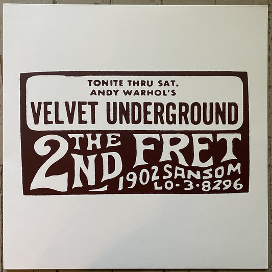 VELVET UNDERGROUND, THE - Live At The 2nd Fret, January 1970