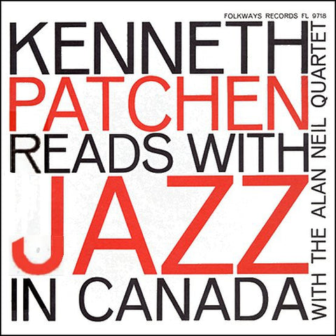 fustron PATCHEN, KENNETH, Reads with Jazz in Canada