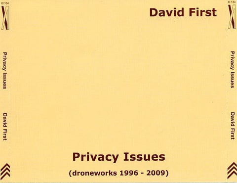 fusetron FIRST, DAVID, Privacy Issues (Droneworks 1996-2009)