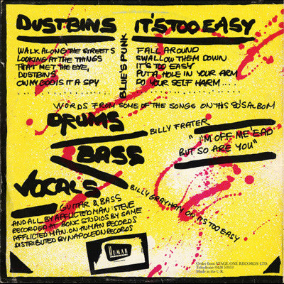 AFFLICTED MAN - I'm Off Me 'Ead