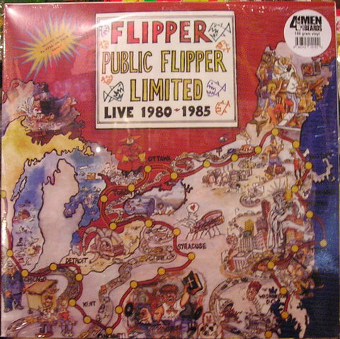 fusetron FLIPPER, Public Flipper Limited: Live 1980-1985