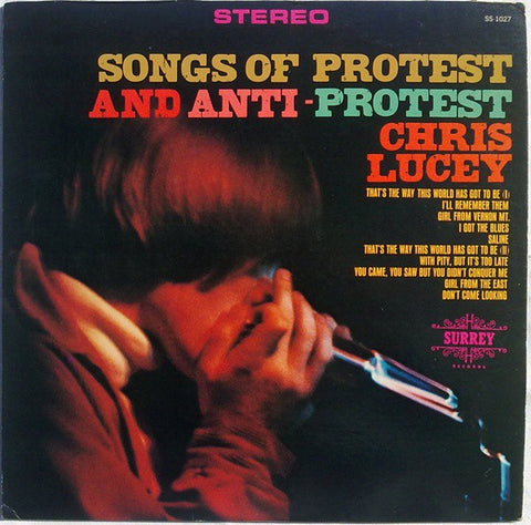 fustron LUCEY, CHRIS, Songs of Protest and Anti-Protest