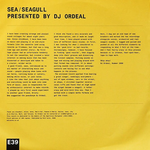 fustron DJ ORDEAL, Sea/Seagull