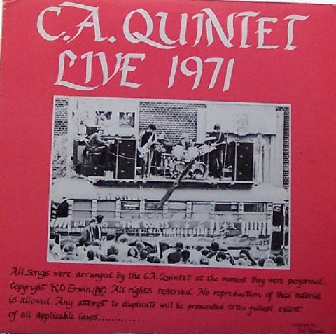 C.A. QUINTET - Live Trips 1971