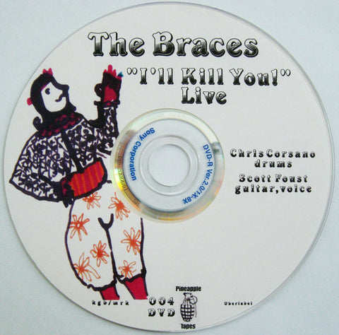 THE BRACES - "I'll Kill You!" - Live