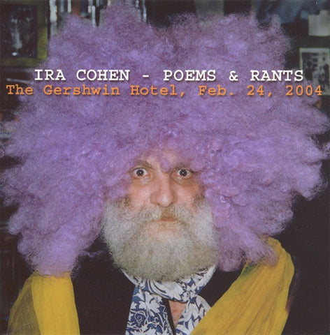 fusetron COHEN, IRA, Poems & Rants