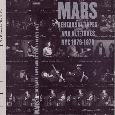 fusetron MARS, Rehearsal Tapes and Alt-Takes NYC 1976-1978