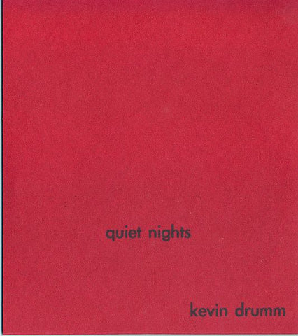 fusetron DRUMM, KEVIN, Quiet Nights