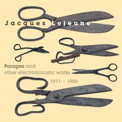 fusetron LEJEUNE, JACQUES, Parages and Other Electroacoustic Works 1971-1985